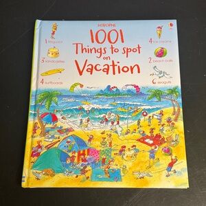 Usborne 1001 Things to Spot on Vacation Puzzle Book